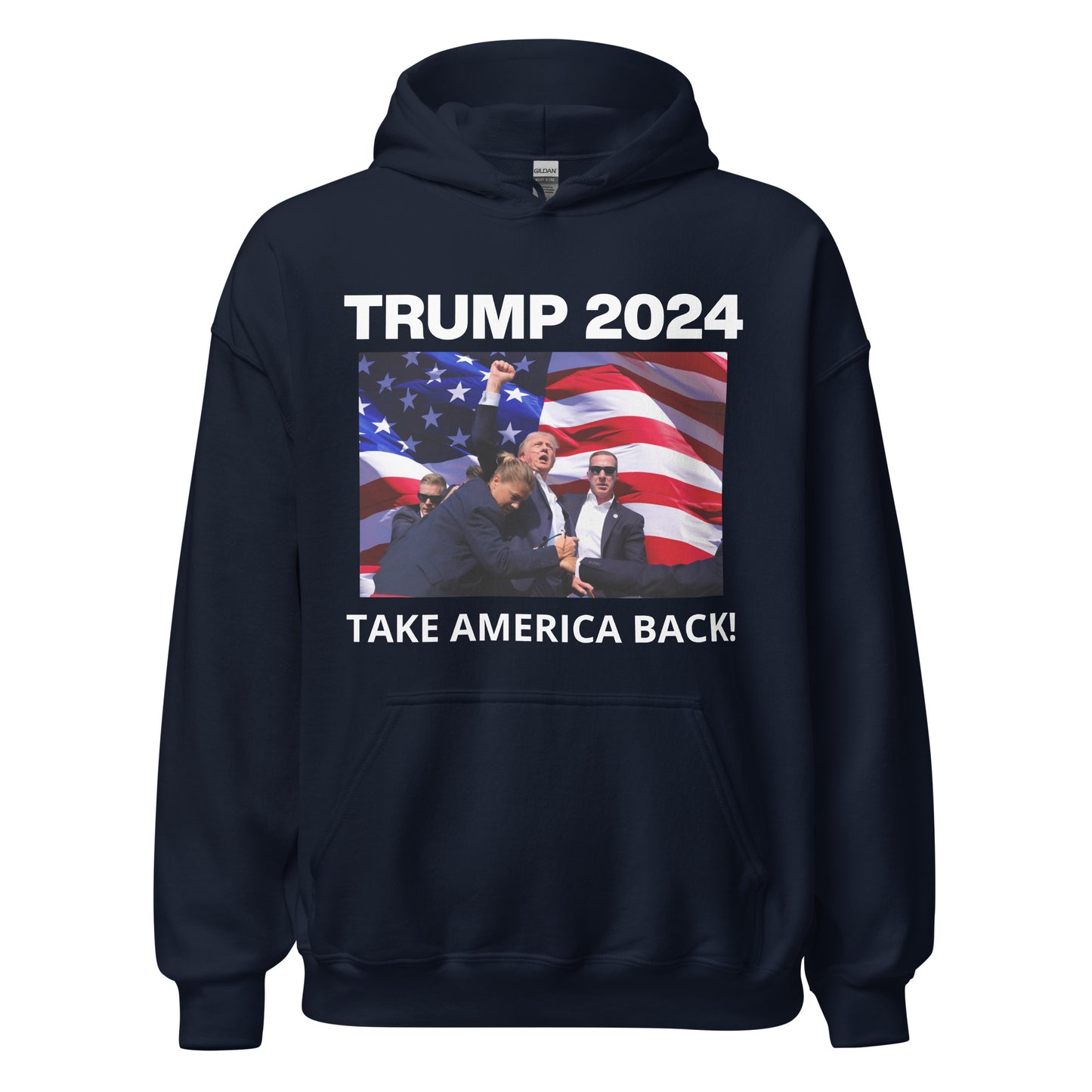 Trump 2024 "Take America Back!" Hoodie